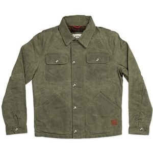 Iron and Resin Cruiser Jacket Waxed Canvas Olive XXL